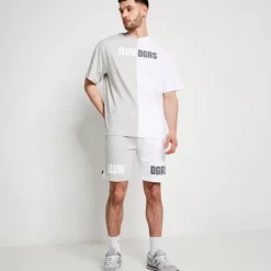 Duo T-Shirt – White / Grey Marl