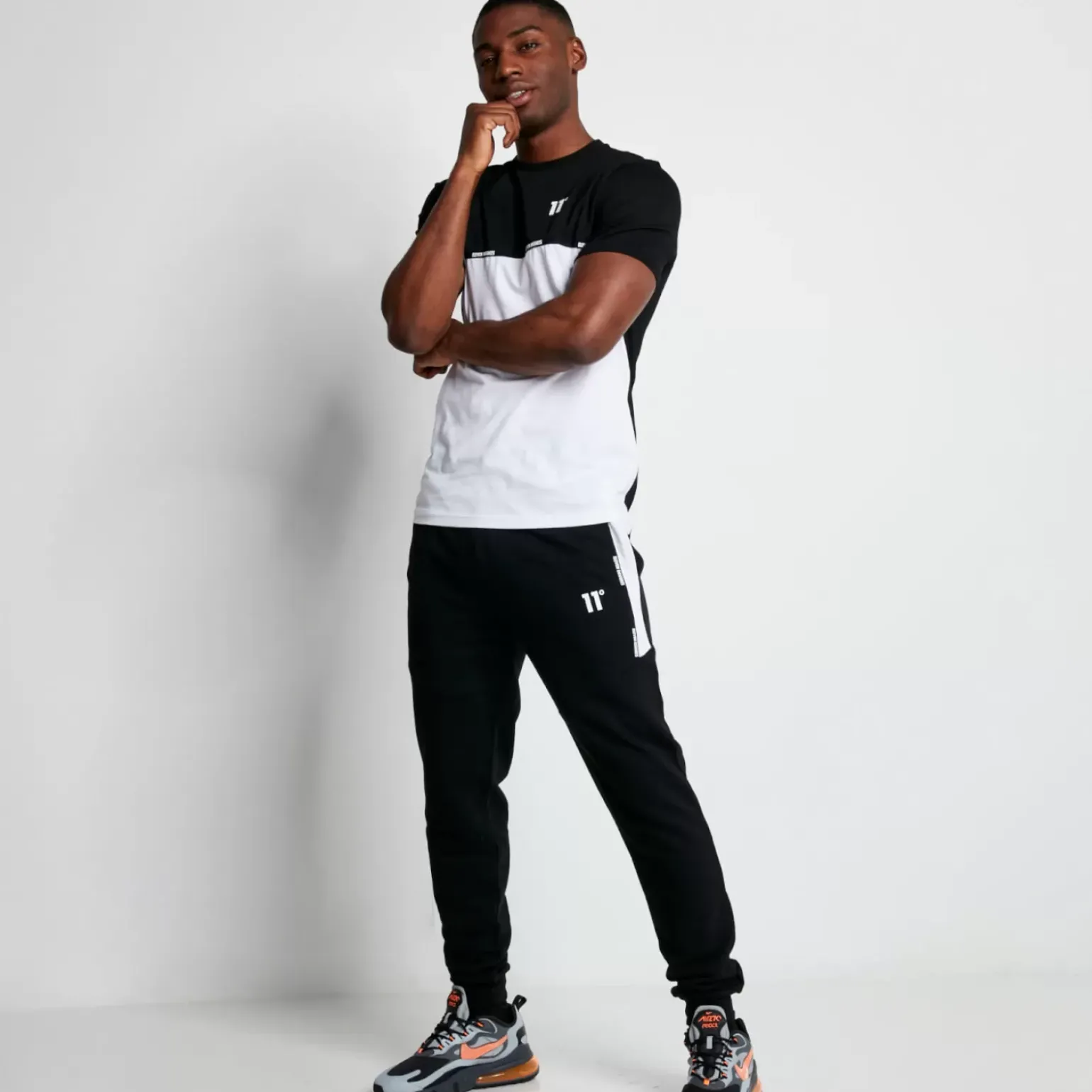 Energy T-Shirt – Black/ White