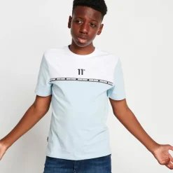 Energy T-Shirt – Powder Blue / White