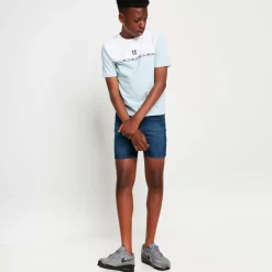 Energy T-Shirt – Powder Blue / White