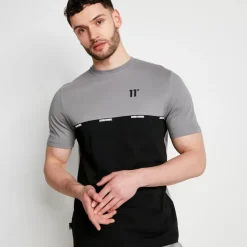 Energy T-Shirt – Shadow Grey / Black