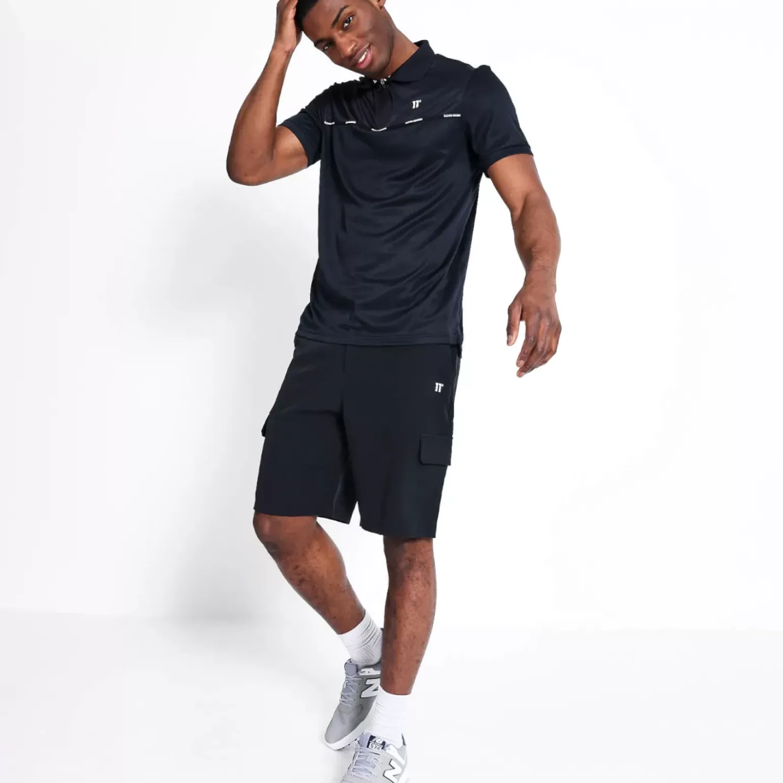 Golf Polo Shirt – Black