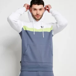 Play Hard Hoodie – Twister Grey / White / Sharp Green