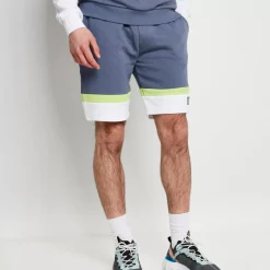 Play Hard Shorts – Twister Grey / White / Sharp Green