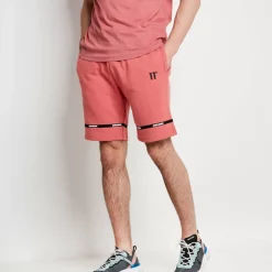 Play Hard Shorts – Washed Red