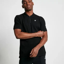 Smart Polo Shirt – Black