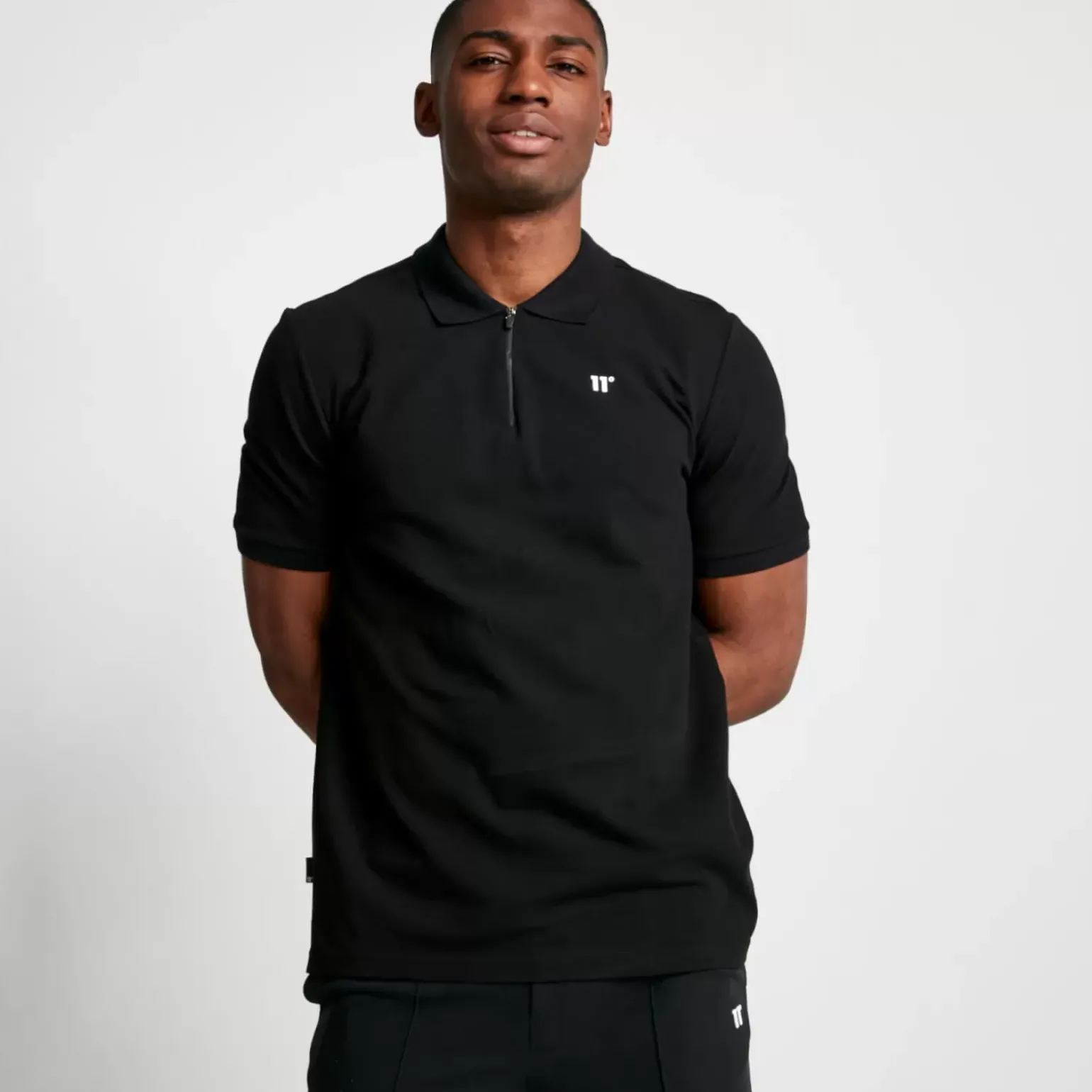 Smart Polo Shirt – Black
