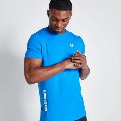 Tall Small Graphic Muscle Fit Short Sleeve T-Shirt – Skydiver Blue