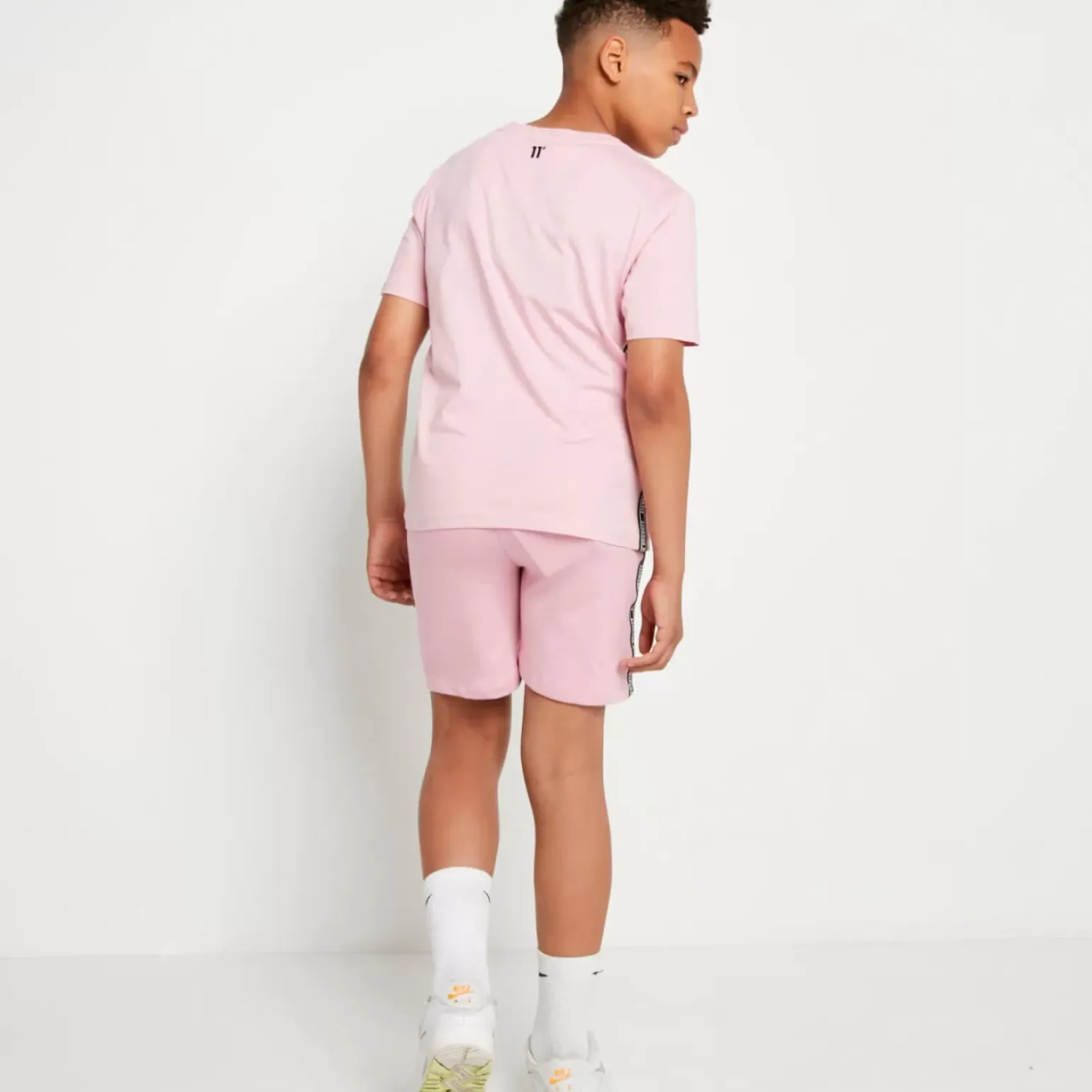 Taped Sweat Short – Pink Nectar