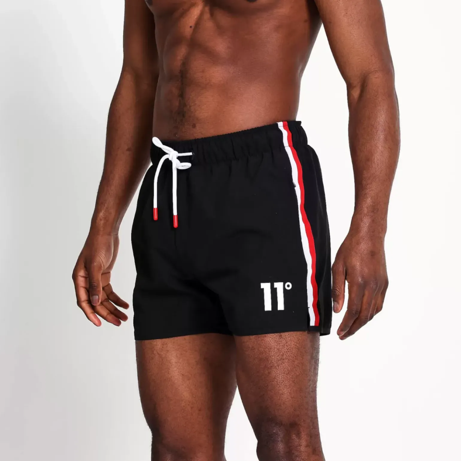Twin Heat Swim Shorts – Black