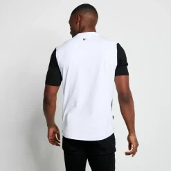 Work Hard T-Shirt – Charcoal Marl / Black / White